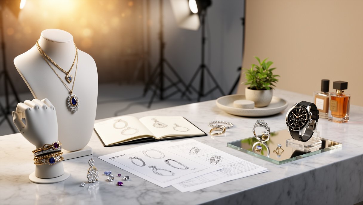 Jewellery content creation tool